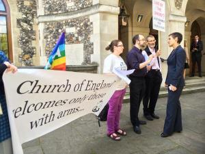 Church House vigil 140709 - 2
